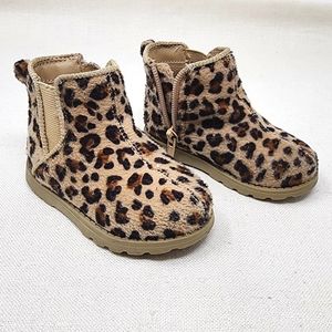 Toddler Girl Animal Print Boots